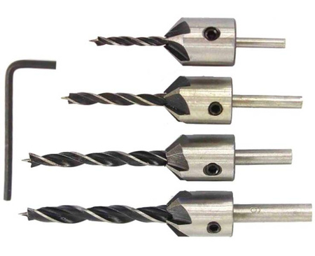 Wiertła do drewna z pogłębiaczem regulowane KD10559