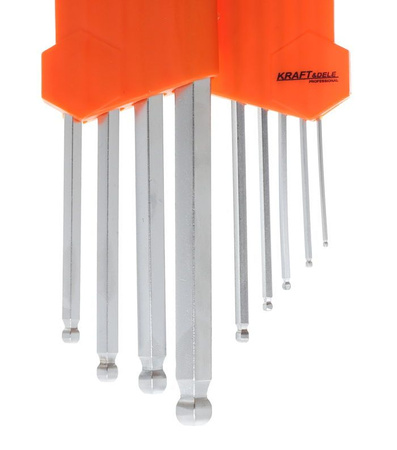 Zestaw 9 imbusów kulkowych KD10296