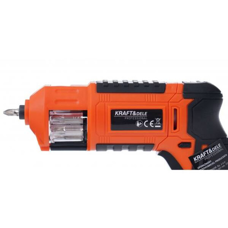 Wkrętarka AKU 1300mAh LED + Bity KD1574