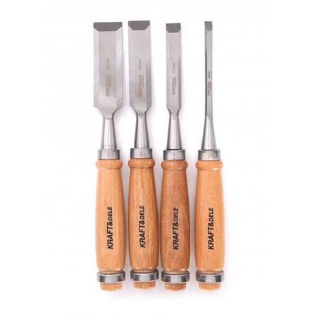 Zestaw dłut stolarskich 4 szt. 6, 12, 18, 24mm KD11770