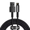 Kabel USB do Lightning Baseus Tungsten Gold, 2.4A, 2m (czarny)