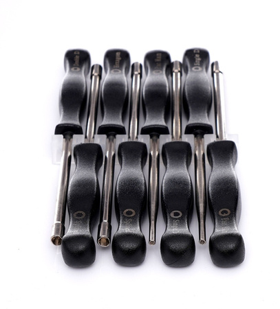 KLUCZE DO REGULACJI GAŹNIKÓW 8SZT + SZCZOTKI KD11245