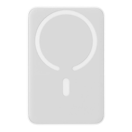 Powerbank magnetyczny Baseus Magnetic Mini 10000mAh, USB-C 20W MagSafe (biały)