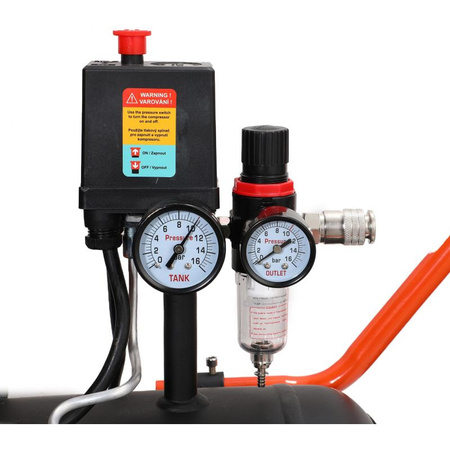 Kompresor bezolejowy 2200W 50L KD1393