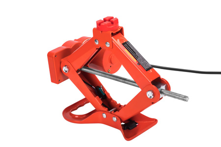 LEWAREK SAMOCHODOWY ELEKTRYCZNY PODNOŚNIK TRAPEZOWY ŻABA 12V 3T WALIZKA KD1369