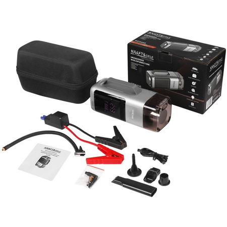 URZĄDZENIE WIELOFUNKCYJNE ODKURZACZ / JUMP-STARTER / POMPKA / DMUCHAWA / LATARKA / POWERBANK KD5498