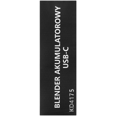 Blender akumulatorowy USB-C 400ml / 2x3000mAh KD4175