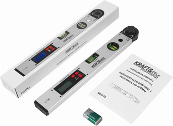 KĄTOMIERZ ELEKTR. Z POZIOMNICA LCD 400 MM KD3561