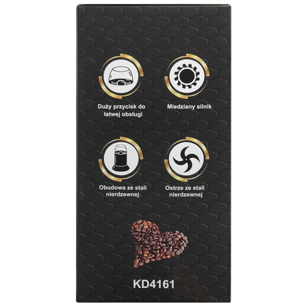 MŁYNEK DO KAWY 60G 300W KD4161