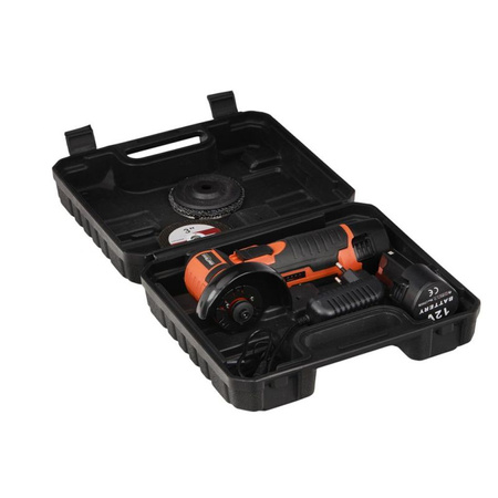 SZLIFIERKA KĄTOWA AKUMULATOROWA 2x12V KD3161