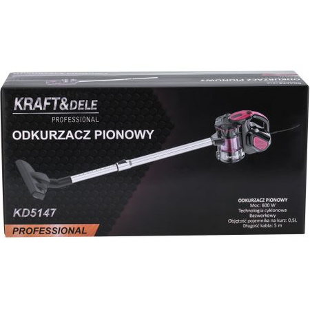 ODKURZACZ PIONOWY 600W 0,5L KD5147