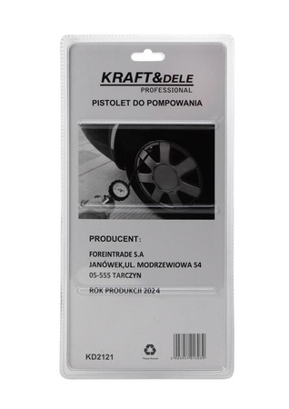 Pistolet do pompowania KD2121
