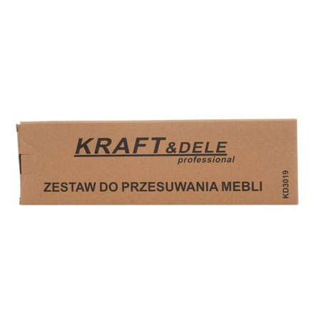 Zestaw do przesuwania mebli 150 kg KD3019