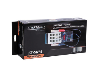 Tester cyfrowy do sprawdzania akumulatorów 12V 150-1400A KD5674