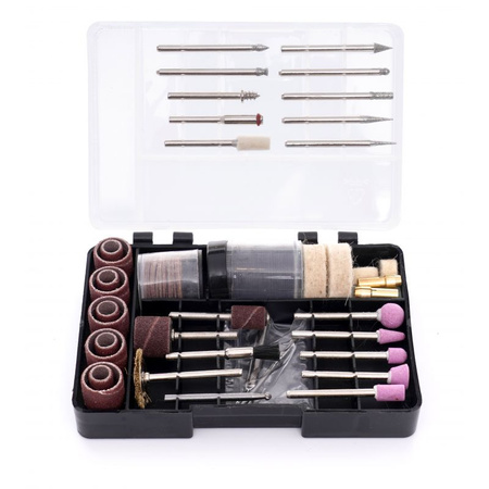 Mini szlifierka 270W + akcesoria 126el. KD10752