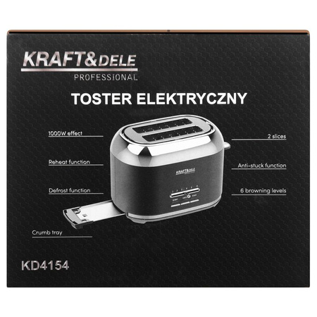 Toster Elektryczny 1000W KD4154