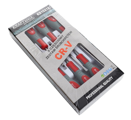 6 Częściowy Zestaw Śrubokrętów KD10218