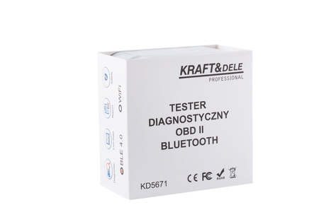 SKANER DIAGNOSTYCZNY OBD II Z BLUETOOTH KD5671