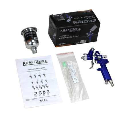 Pistolet lakierniczy 125ml KD2110