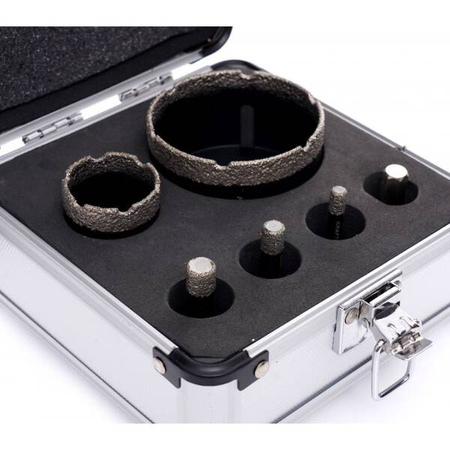 Otwornice diamentowe w walizce 6szt. KD11226
