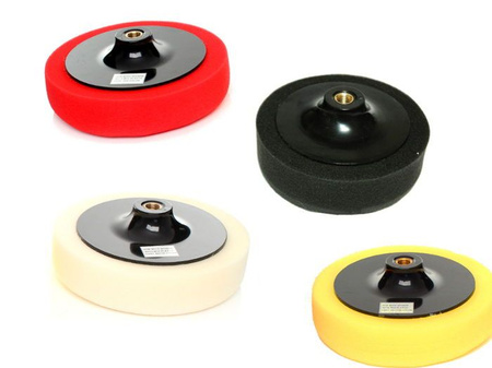 Gąbki polerskie 150 mm 4 rodzaje