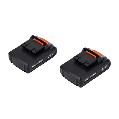 Zestaw wiertarko-wkrętarka 21V 2Ah + akcesoria KD3353