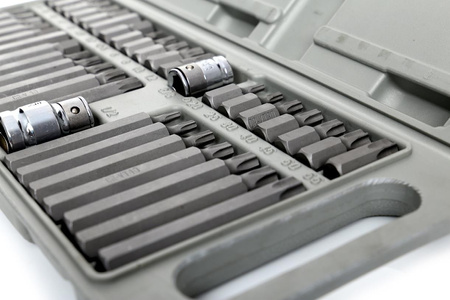 Komplet Bitów specjalnych KD10219 HEX, TORX, SPLINE 40cz.