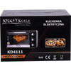 KUCHENKA ELEKTRYCZNA 30L 1650W FUNKCJA ROŻNA+AKCESORIA KD4111