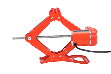 LEWAREK SAMOCHODOWY ELEKTRYCZNY PODNOŚNIK TRAPEZOWY ŻABA 12V 3T WALIZKA KD1369