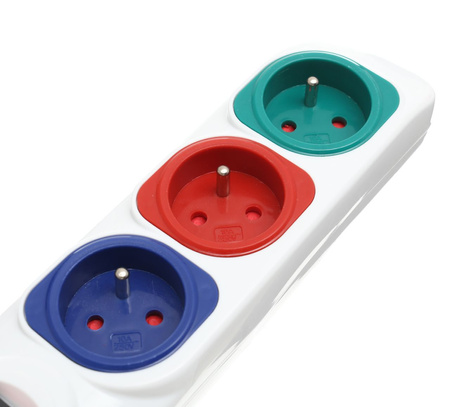 Przedłużacz 3m 3gniazda KD4006